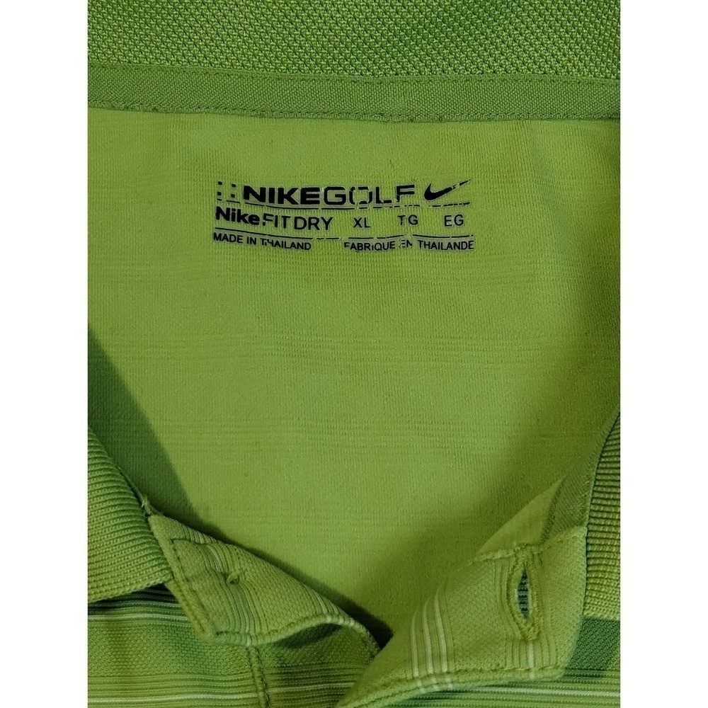 Nike Performance Golf Polo Shirt FitDri Men's XL Camp Zama Golf CZGC Japan Rare - Picture 3 of 10